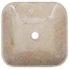 Umivalnik siv 40x40x10 cm marmor