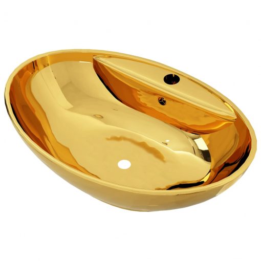 5x39x21 cm keramičen zlat