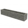 Visoka greda gabion pocinkano jeklo 270x50x50 cm