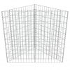 Visoka greda gabion pocinkano jeklo 75x75x50 cm