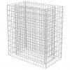 Visoka greda gabion pocinkano jeklo 90x50x100 cm