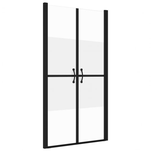 Vrata za tuš delno mlečna ESG (73-76)x190 cm