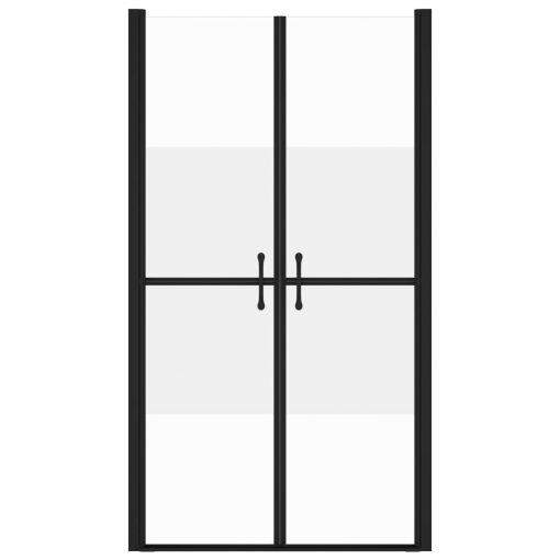 Vrata za tuš delno mlečna ESG (83-86)x190 cm