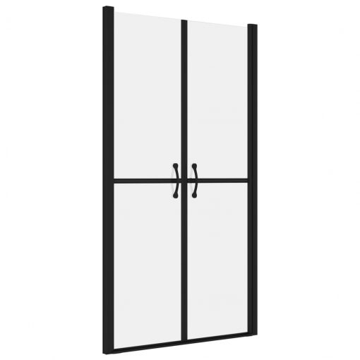 Vrata za tuš mlečna ESG (83-86)x190 cm