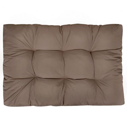 Vrtna blazina za sedež taupe 120x80x10 cm blago