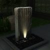 Vrtna fontana srebrna 60