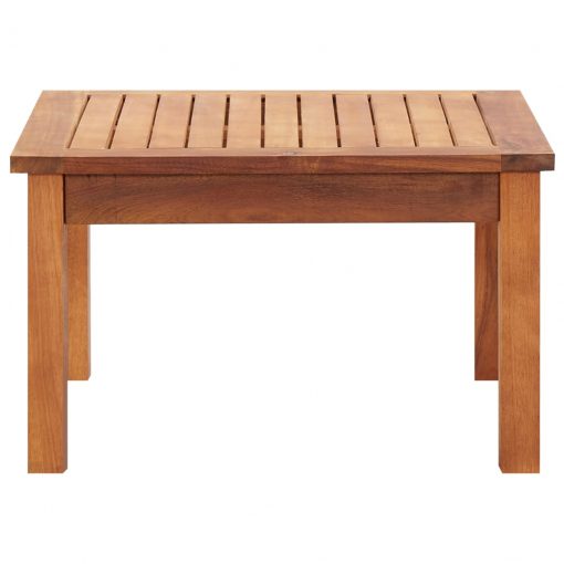Vrtna klubska mizica 60x60x36 cm trden akacijev les
