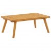 Vrtna klubska mizica 90x55x35 cm trden akacijev les