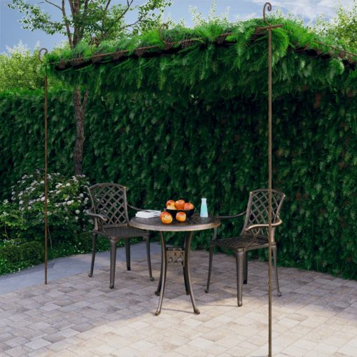 Vrtna pergola antično rjava 4x3x2