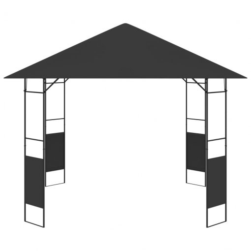 Vrtni paviljon 3x3 m antraciten 160 g/m²