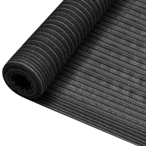 Zaščitna mreža antracitna 1x10 m HDPE 150 g/m²