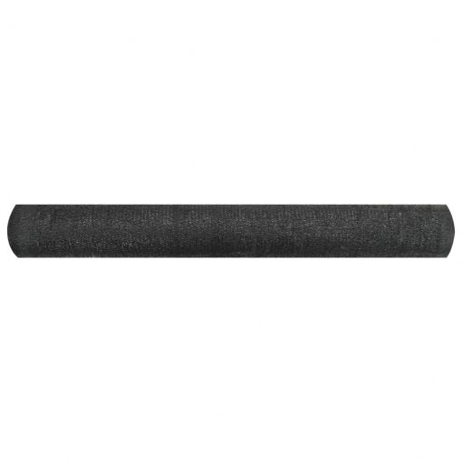 Zaščitna mreža črna 1x25 m HDPE 150 g/m²