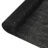 Zaščitna mreža črna 1x25 m HDPE 150 g/m²