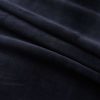 Zatemnitvene zavese z obročki 2 kosa žamet črne 140x245 cm