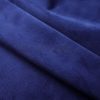 Zatemnitvene zavese z obročki 2 kosa žamet temno modre 140x175