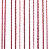 Zavese iz nitk 2 kosa 100x250 cm bordo barve