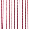 Zavese iz nitk 2 kosa 140x250 cm bordo barve