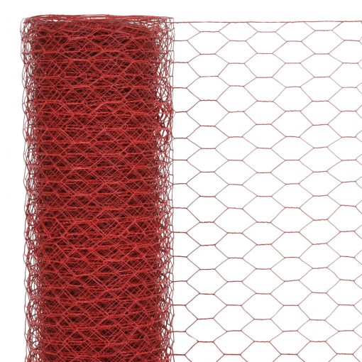 Žična mreža za ograjo jeklo s PVC oblogo 25x0