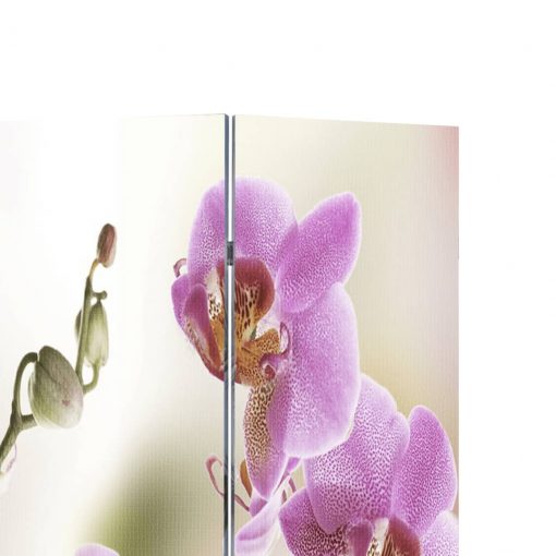 Zložljiv paravan 217x170 cm cvetje