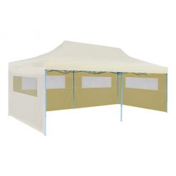 Zložljiv pop-up vrtni šotor 3 x 6 m krem