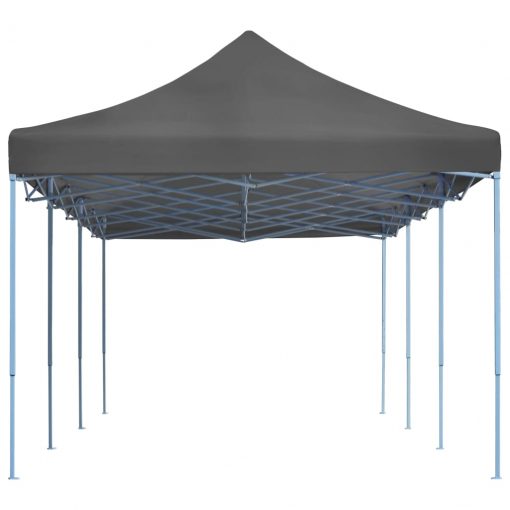 Zložljiv pop-up vrtni šotor 3x9 m antraciten