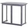 Zložljiva balkonska mizica 90x50x74 cm trden akacijev les