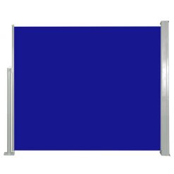 Zložljiva stranska tenda 120 x 300 cm modra