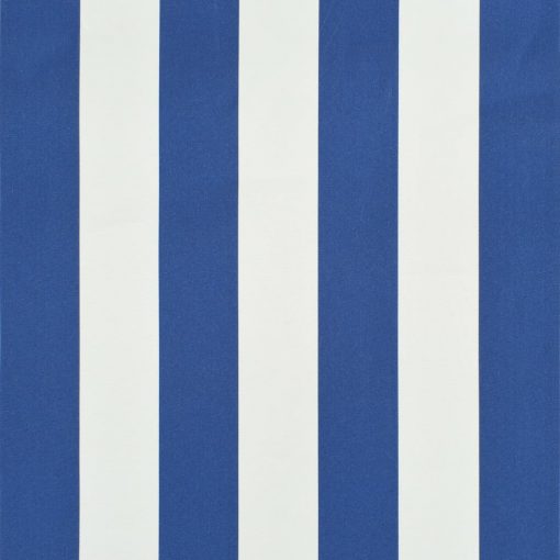 Zložljiva tenda 300x150 cm modre in bele barve