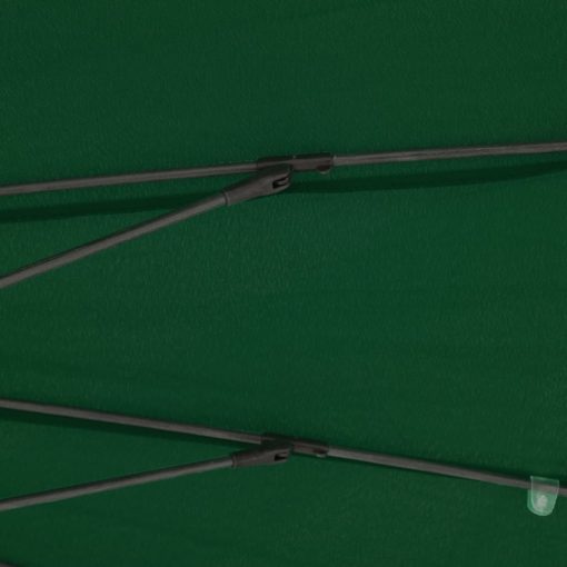 Zunanji senčnik z aluminijastim drogom 270 cm zelen