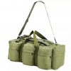 3-v-1 Potovalna torba vojaškega stila 120 L olivno zelene barve