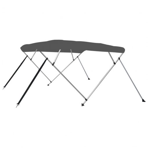 Bimini tenda s 4 loki antracitna 243x196x137 cm