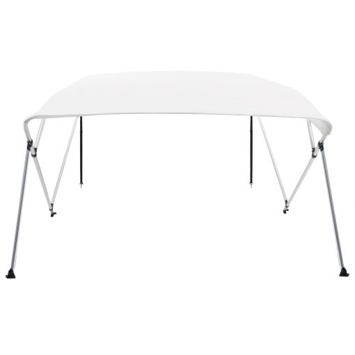 Bimini tenda s 4 loki bela 243x180x137 cm