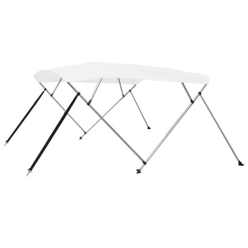 Bimini tenda s 4 loki bela 243x180x137 cm