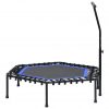 Fitnes trampolin z ročajem 122 cm