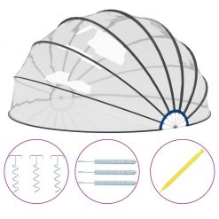 Kupola za bazen 440x220 cm