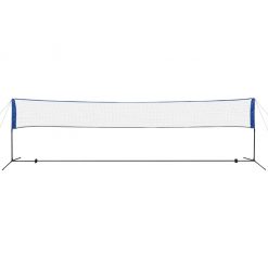 Mreža za badminton s perjanicami 600x155 cm