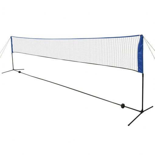 Mreža za badminton s perjanicami 600x155 cm