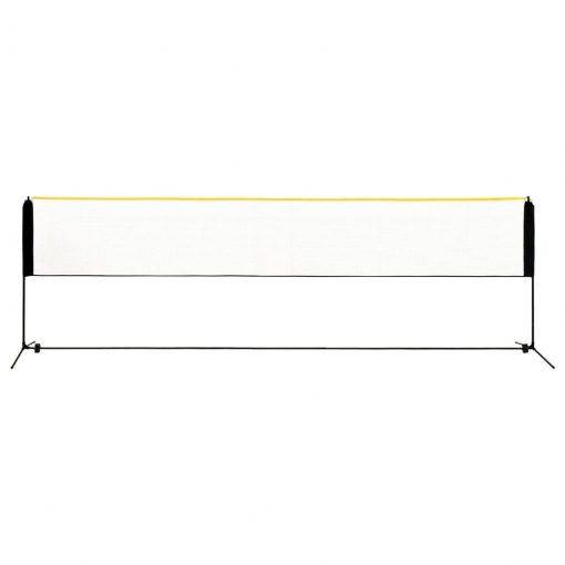 Nastavljiva mreža za badminton 500x103x94-158 cm kovinska