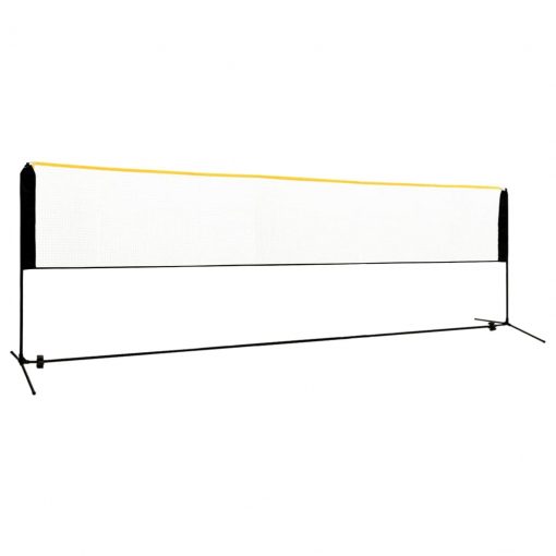 Nastavljiva mreža za badminton 500x103x94-158 cm kovinska