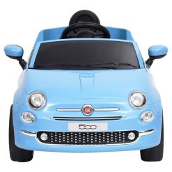 Otroški električni avtomobil Fiat 500 moder