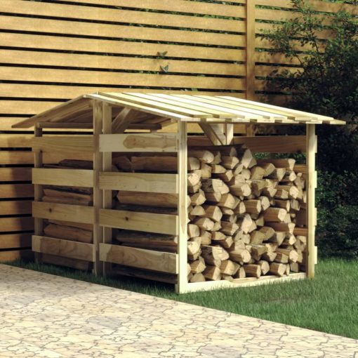 Pergola s streho 2 kosa 100x90x100 cm impregnirana borovina