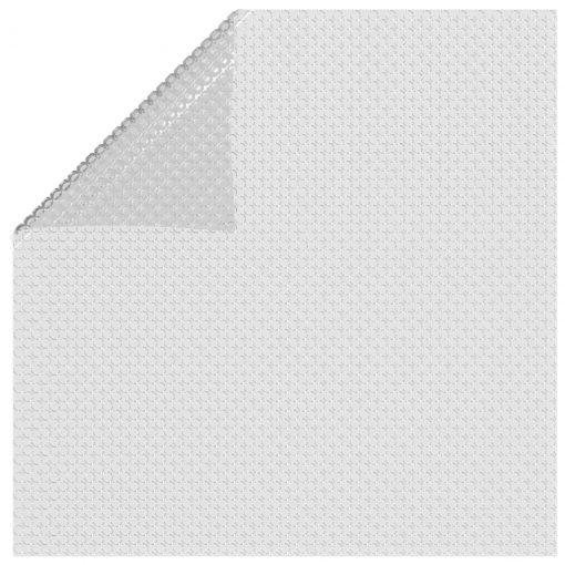 Plavajoča PE solarna folija za bazen 732x366 cm siva