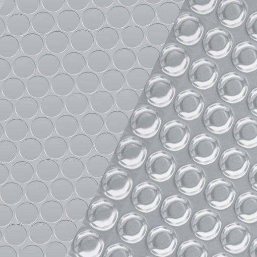 Pokrivalo za bazen srebrno 488x244 cm PE