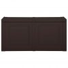Škatla za blazine rjava 86x40x42 cm 85 L