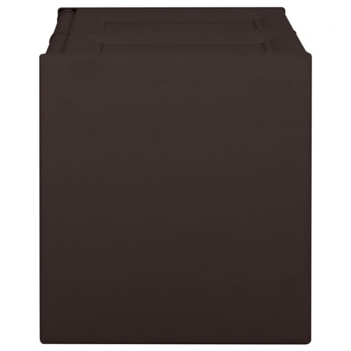 Škatla za blazine rjava 86x40x42 cm 85 L
