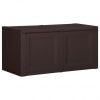 Škatla za blazine rjava 86x40x42 cm 85 L
