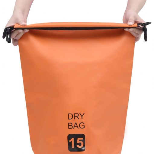 Torba Dry Bag oranžna 15 L PVC