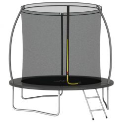 Trampolin komplet okrogel 244x55 cm 100 kg