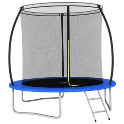 Trampolin komplet okrogel 244x55 cm 100 kg