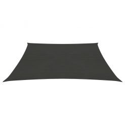 311104 Sunshade Sail 160 g/m² Anthracite 3/4x3 m HDPE